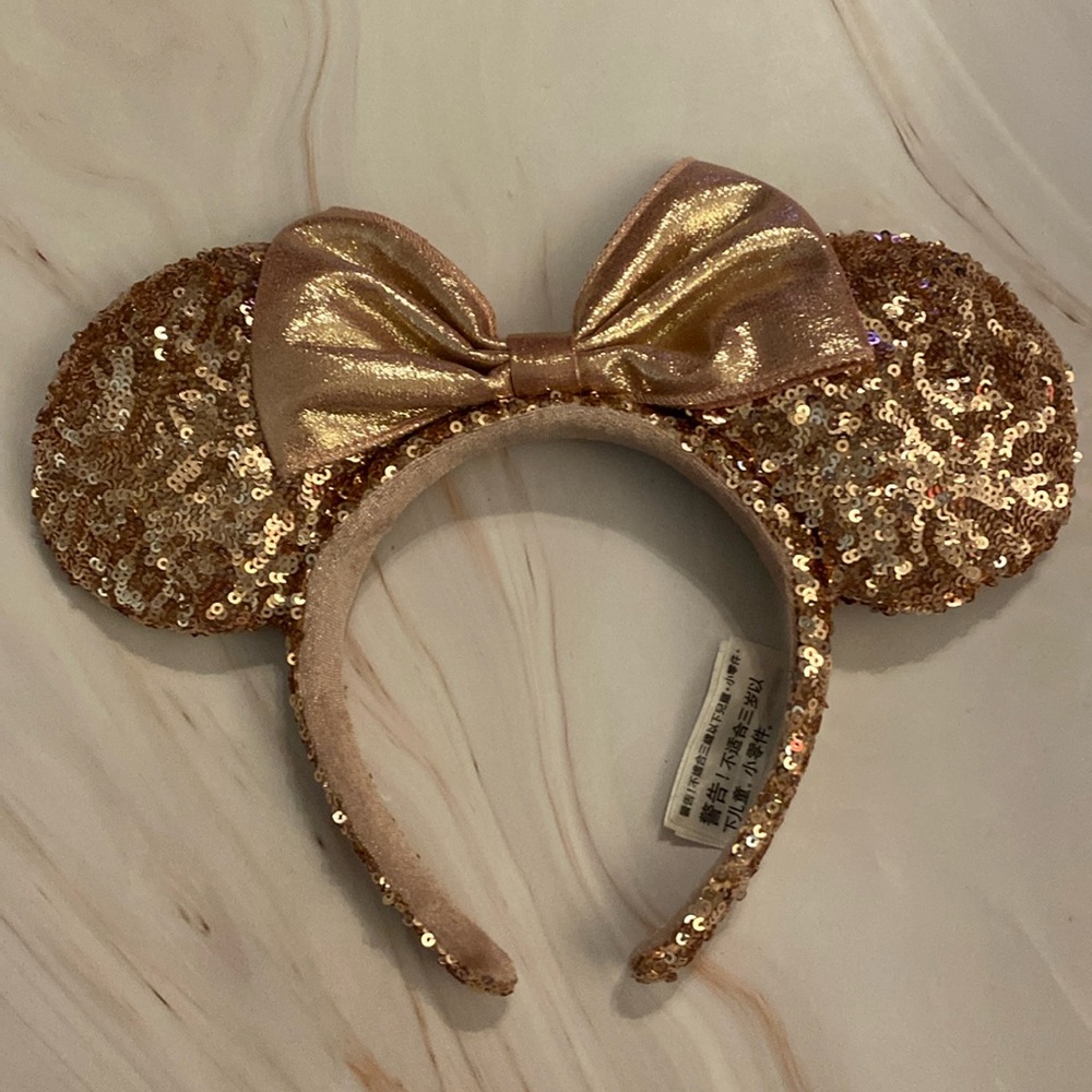 Rosé Gold Disney Parks ears